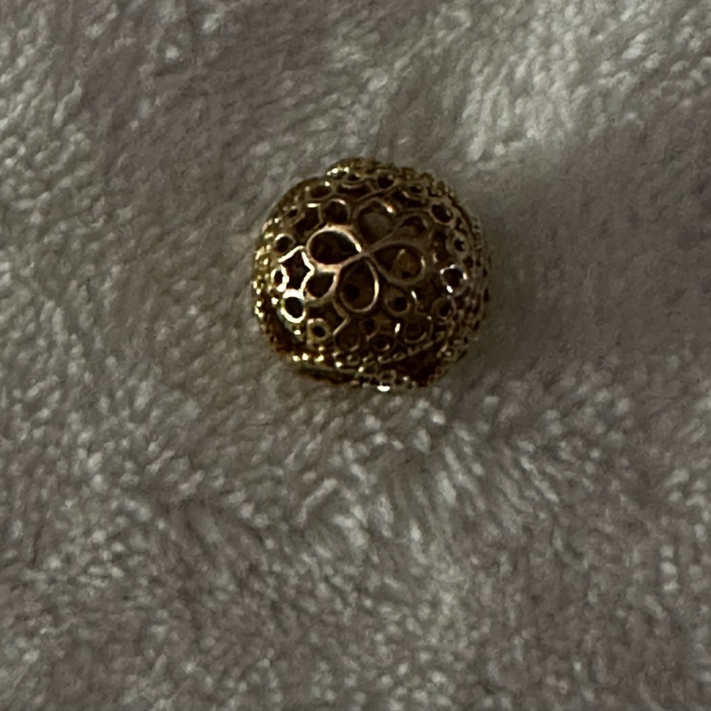 Pandora Open Flower Shine Charm